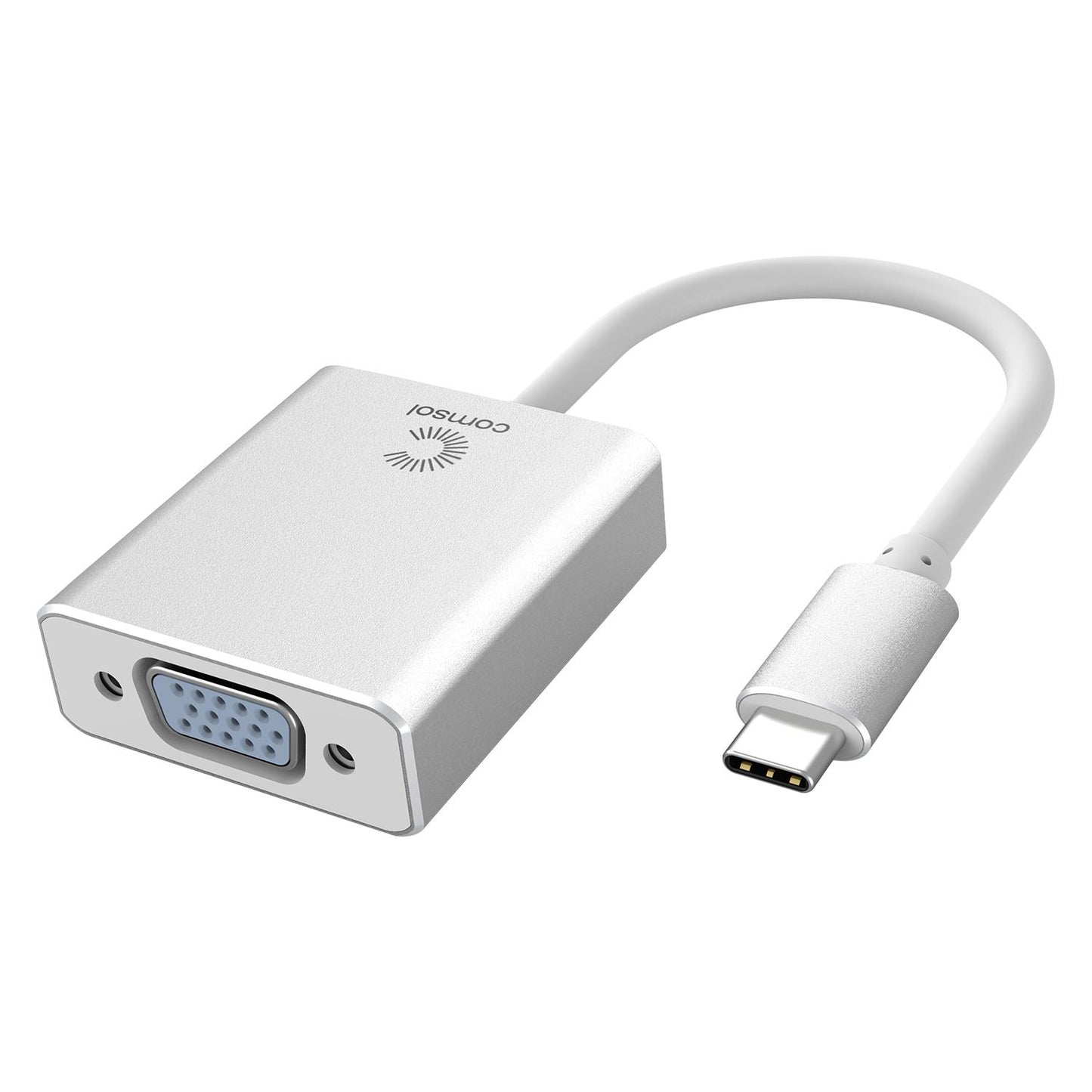 Comsol USB-C Male to VGA Female Adapter
