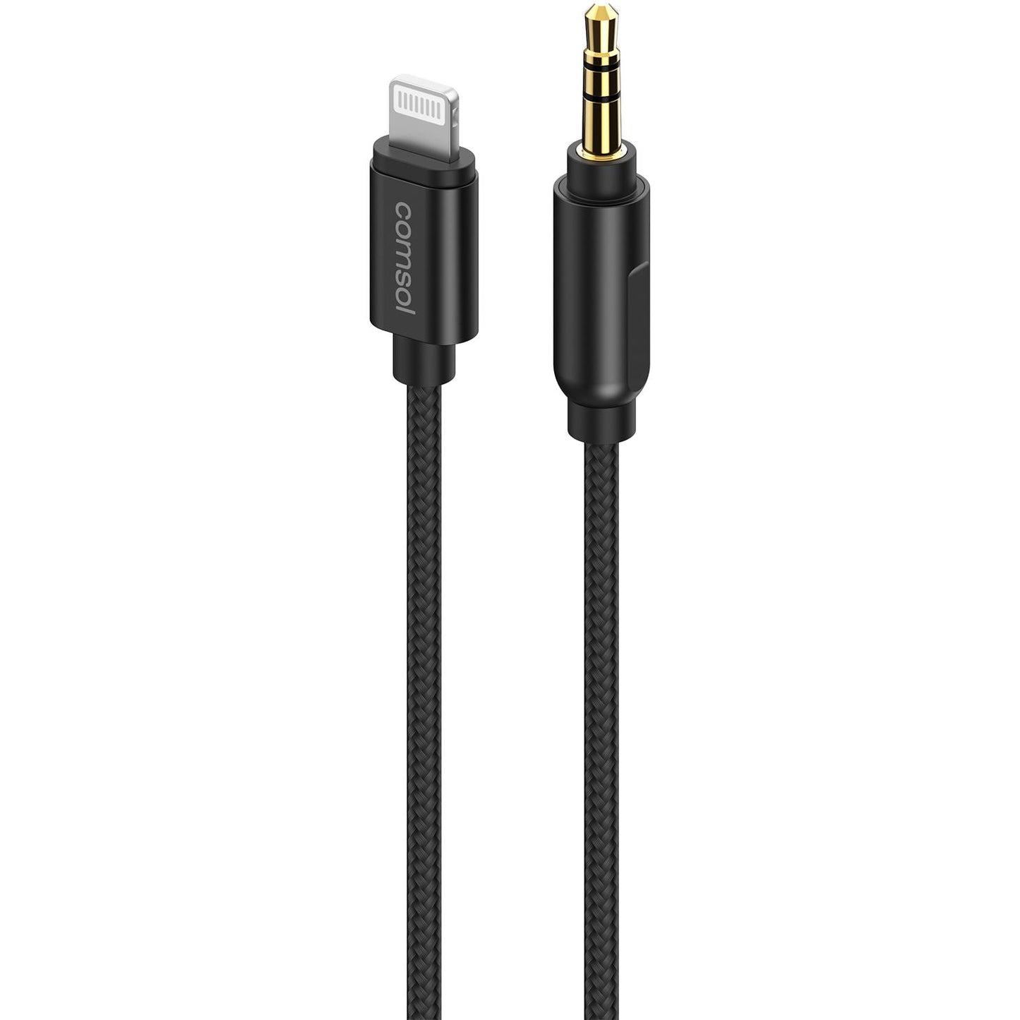 Comsol Lightning to 3.5mm Male Cable 1m Black