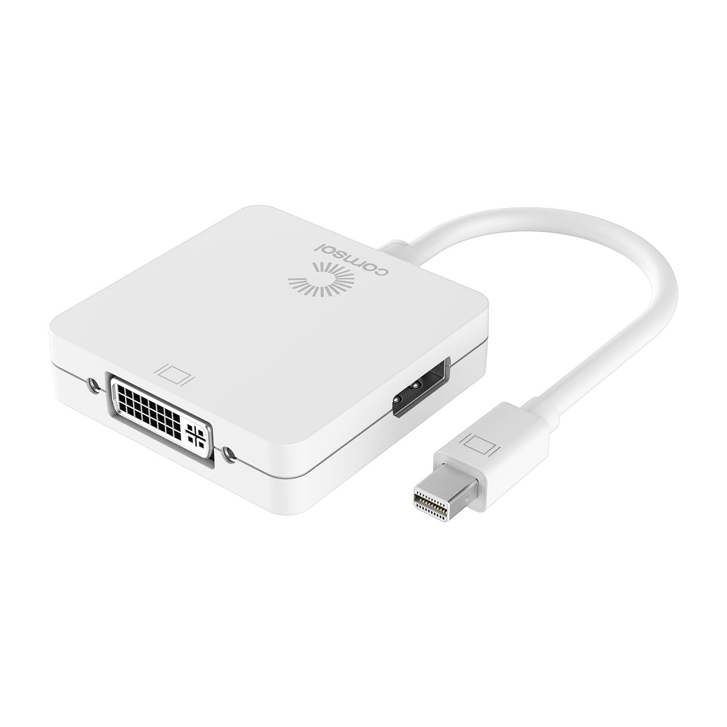 20cm Mini DisplayPort to HDMI/DVI/DisplayPort Adapter