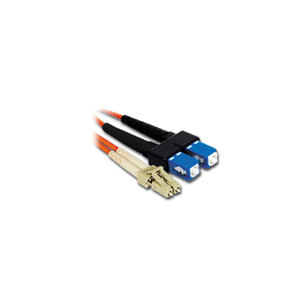 2mtr LC-SC Multi-Mode Duplex Fibre Patch Cable LSZH 62.5/125 OM1