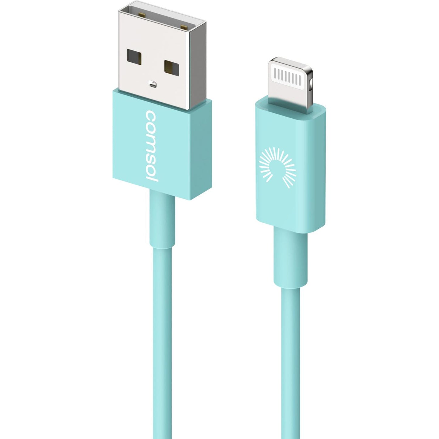 Comsol 1.2m Apple Lightning to USB Cable - Limpet Shell