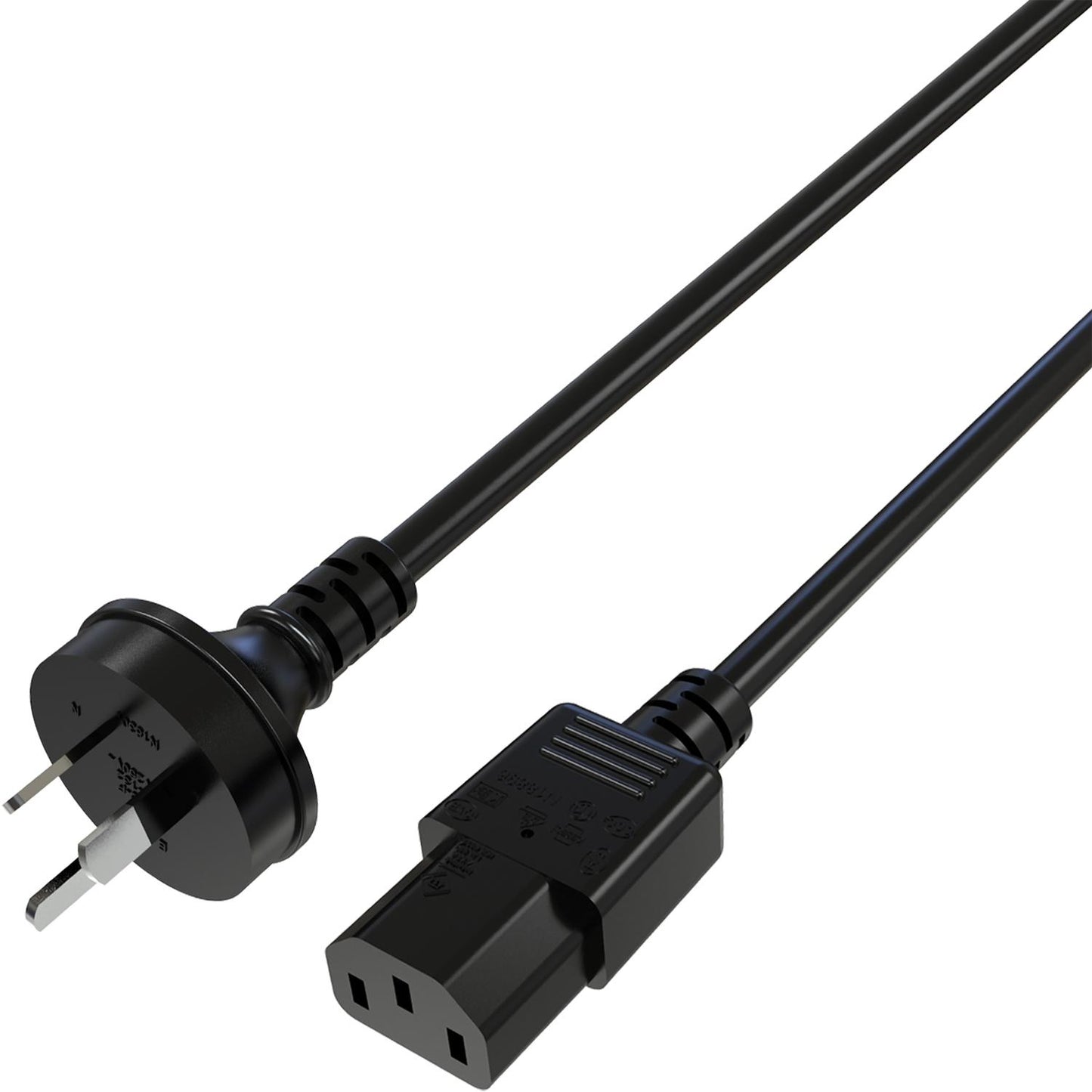 3mtr Power Cable 3PIN AUS(M) - IEC-C13(F)