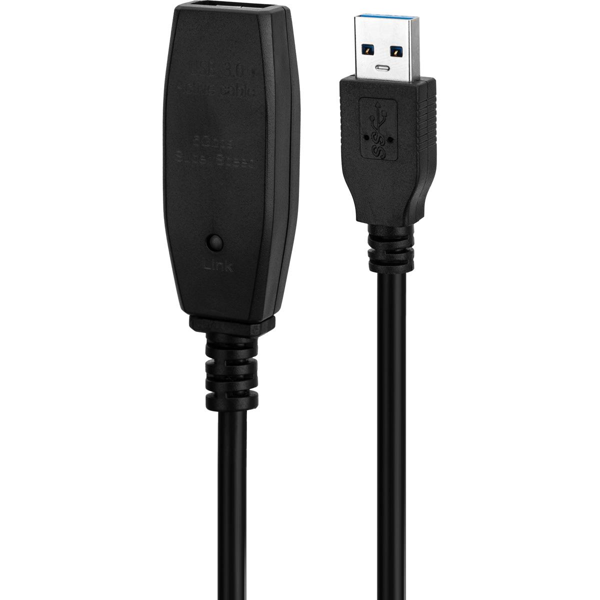 Klik 5m USB 3.0 Active Extension Cable - A Male to A Female