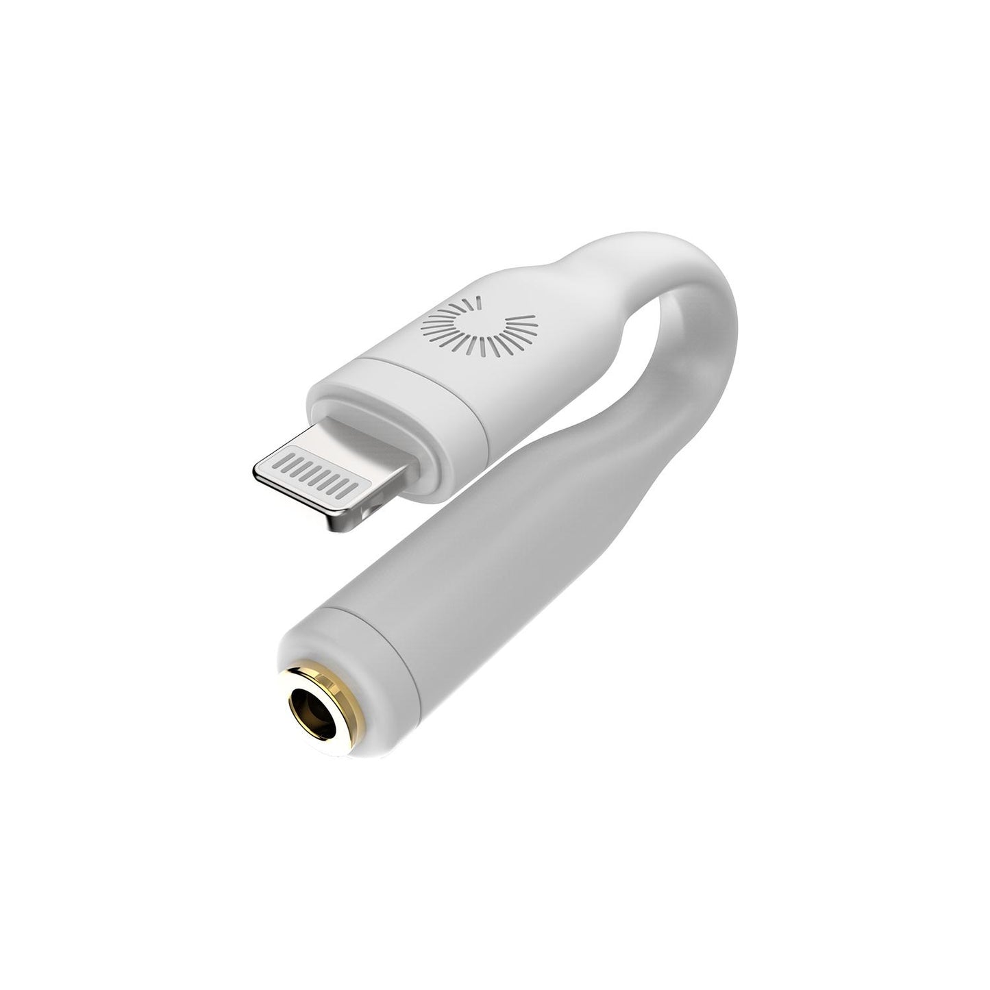 10cm Silicone Lightning to 3.5mm Audio Adapter