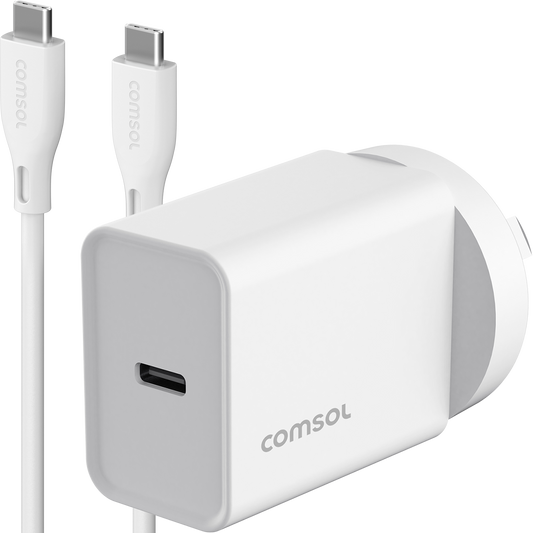 20W USB-C Wall Charger + 1.5m C to C Cable