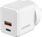 35W GaN Dual USB Wall Charger USB-C + USB-A