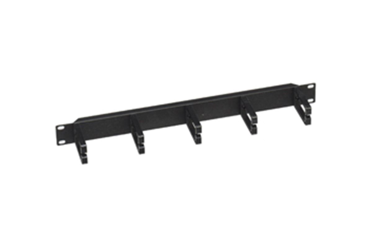 1RU Horizontal Cable Manager with 5 Rings to suit any Standard 19 inch Rack