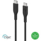 1.2m GRS Certified USB-C to USB-C Cable - Black