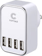 4 Port USB Wall Charger 4.5A/22W