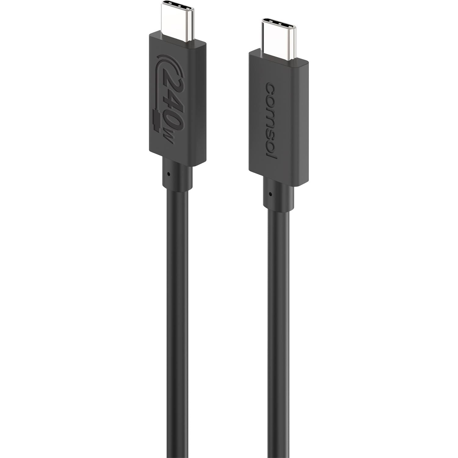 Comsol 3m USB-C to USB-C 240W charging cable – IT Today
