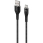 2m USB-A to USB-C Cable Kevlar Black