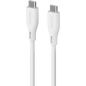 3m USB-C to USB-C Silicone Cable White