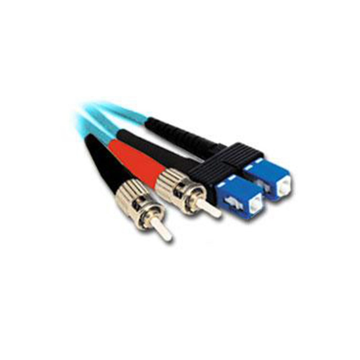 Comsol 1mtr ST-SC Multi-Mode Duplex Fibre Patch Cable LSZH 50/125 OM4