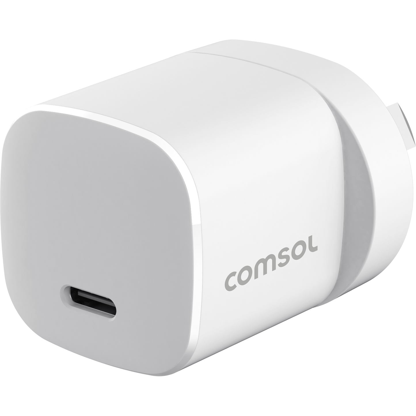 30W GaN USB-C Wall Charger White