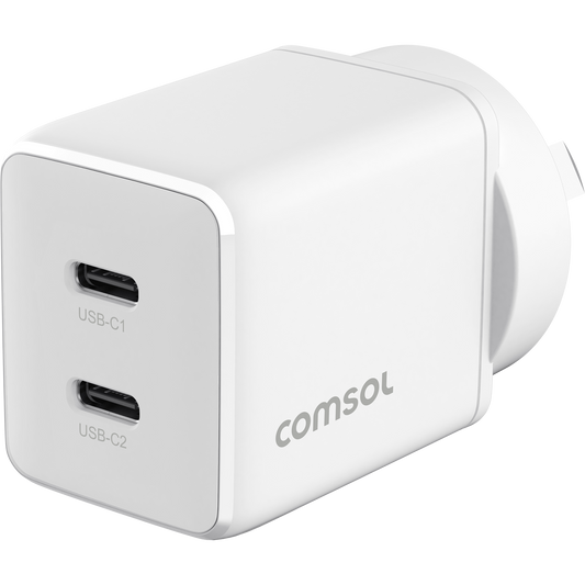 35W GaN Dual USB-C Wall Charger