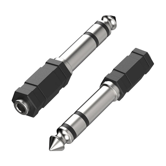 6.3mm Male to 3.5mm Female Adapter