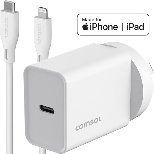 20W USB-C Wall Charger + 1.5m C to Lightning Cable