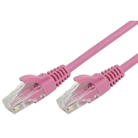 5mtr RJ45 Cat 6 Patch Cable - Pink