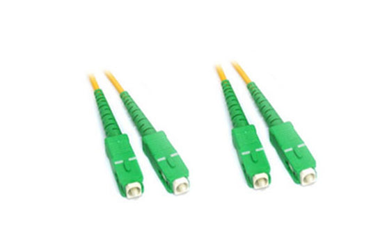3mtr SCA-SCA Single-Mode Duplex Fibre Patch Cable LSZH 9/125 OS2