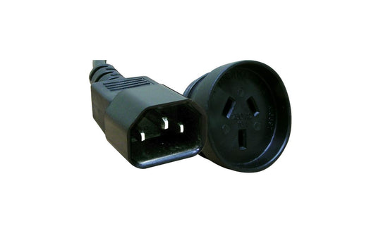1.5mtr Power Cable IEC-C14(M) - 3PIN AUS (F)