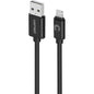 Comsol 2m Apple Lightning to USB Cable - Black