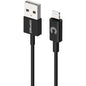 Comsol 1.2m Apple Lightning to USB Cable - Black