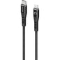 3m USB-C to Lightning MFi Cable Kevlar Black