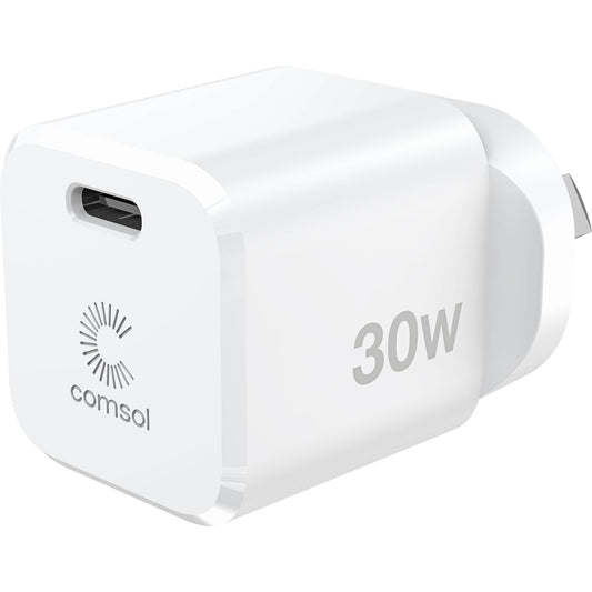 Comsol 30W USB-C GaN Wall Charger