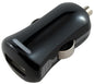 Micro USB Car Charger Single Port 2.1A - Black
