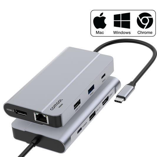 Dual 4K HDMI SM768 Multiport Adapter PD100