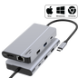 Dual 4K HDMI SM768 Multiport Adapter PD100