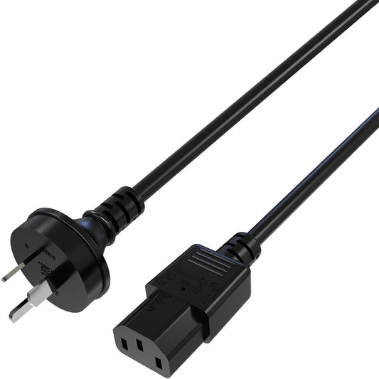 3mtr Power Cable 3PIN AUS(M) - IEC-C13(F)