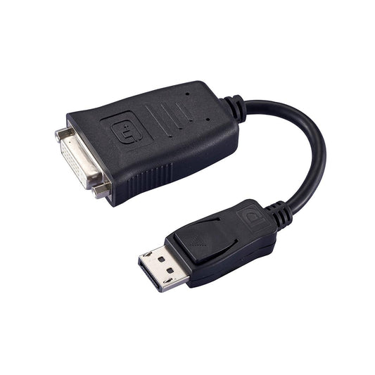 20cm DisplayPort Male to Single Link DVI-D Female Adapter - Active to support AMD Eyefinity