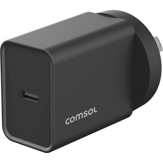 20W USB-C Wall Charger Black