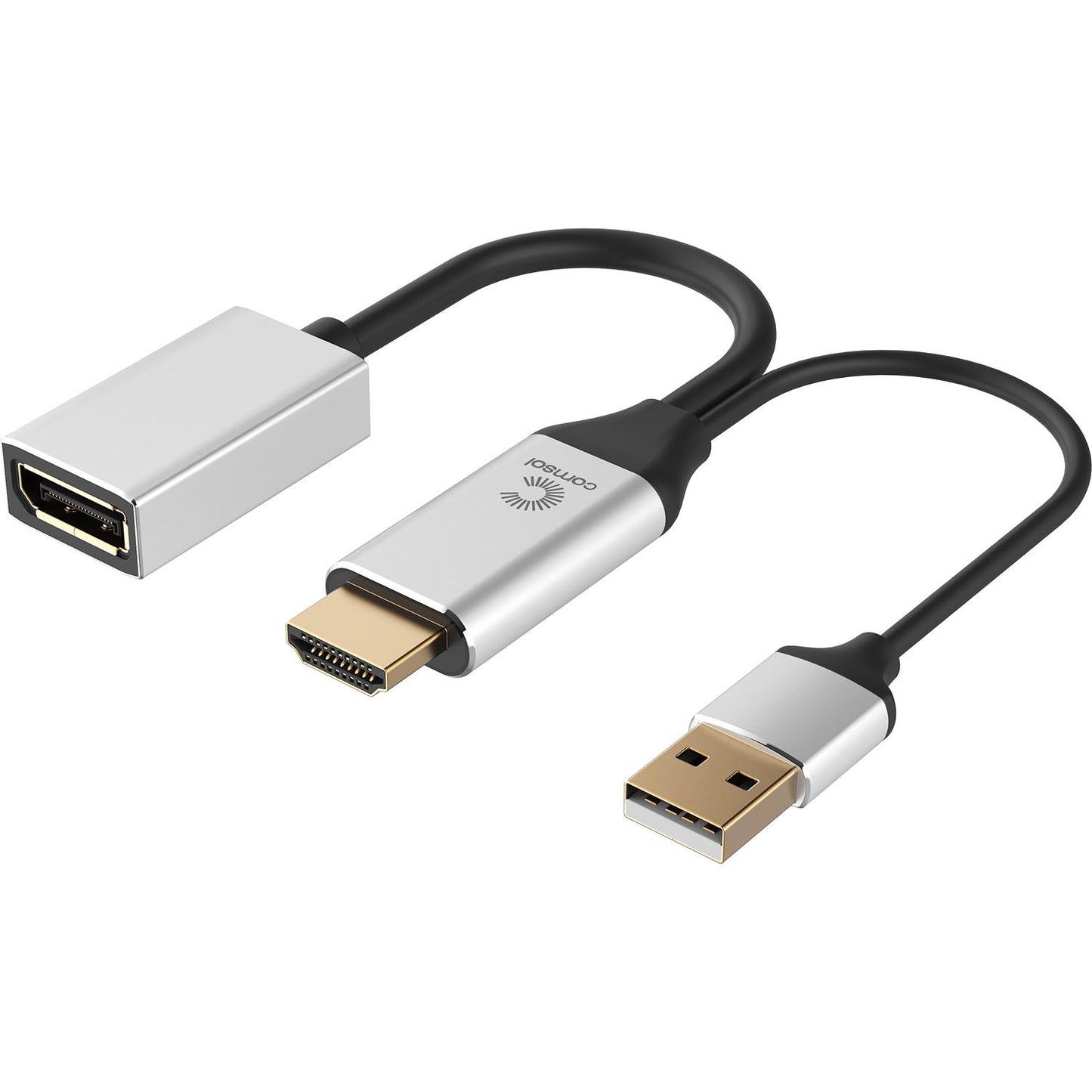 HDMI Male to DisplayPort Female Adapter 4K60Hz
