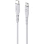 1.2m Super Soft USB-C to Lightning Cable White