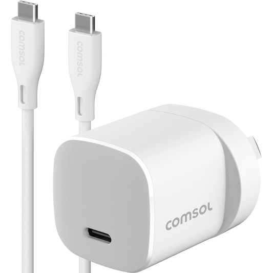 30W GaN USB-C Wall Charger + 1.5m C to C Cable