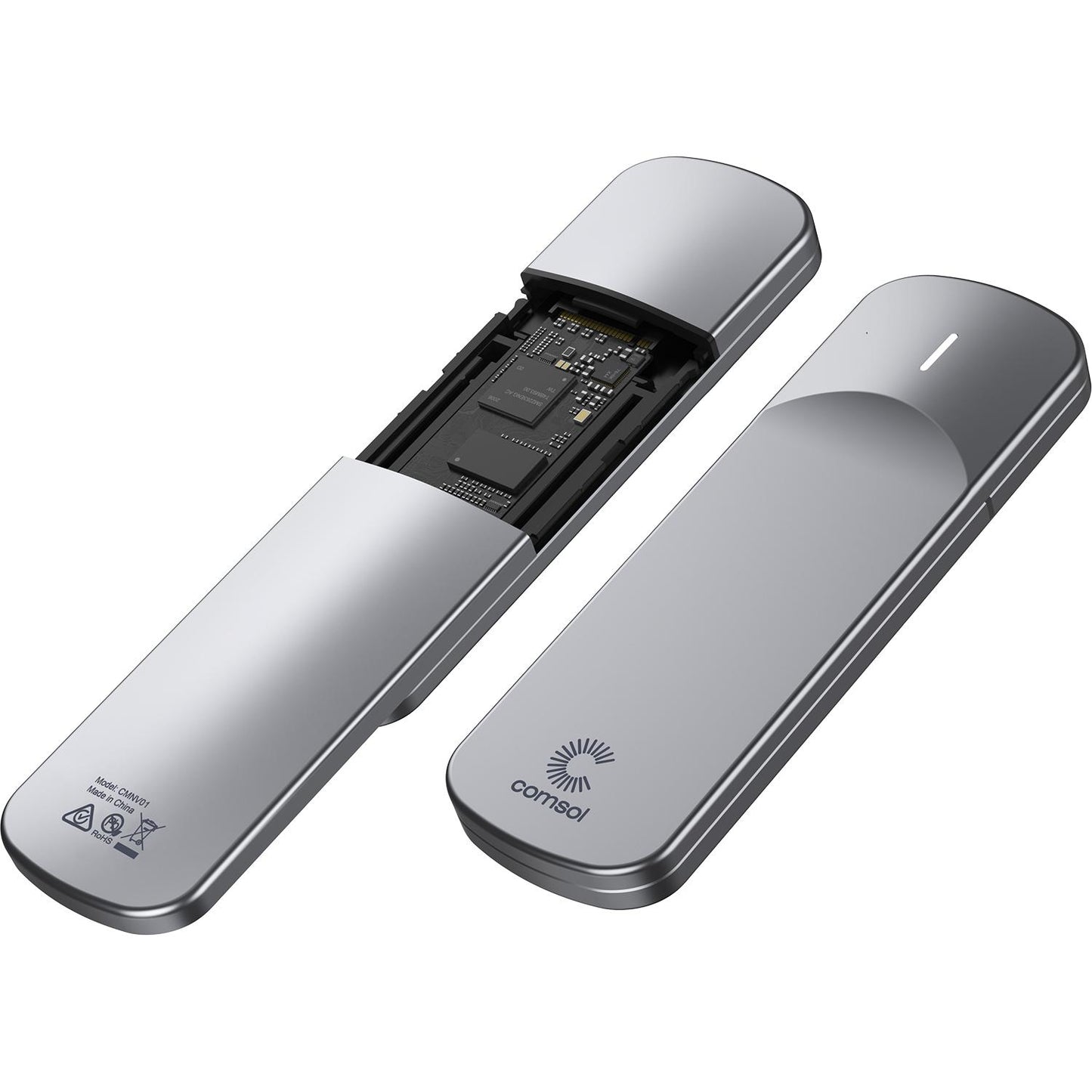 Comsol USB-C to M.2 NVME/SATA SDD Enclosure