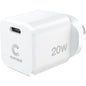 Comsol 20W USB-C Mini Wall Charger White