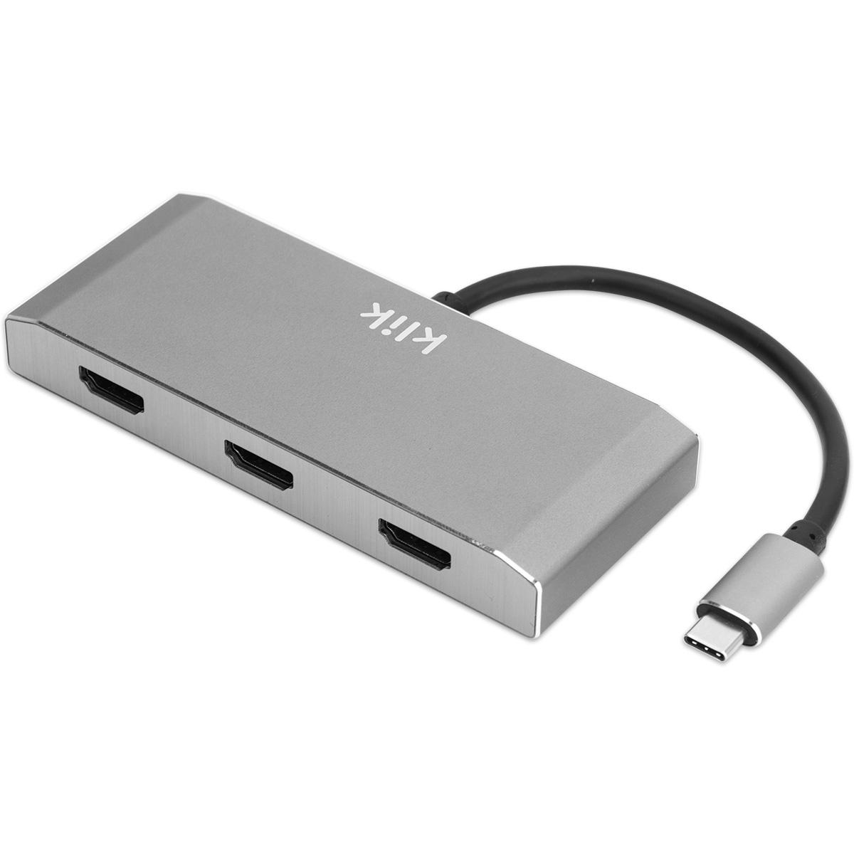 Klik USB-C to 3 x HDMI Adapter