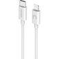 Comsol 1.2m USB-C to Apple Lightning Cable - White