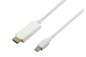 1mtr Mini DisplayPort Male to HDMI Male 4K@60Hz Active Cable