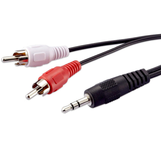 3mtr 3.5mm Stereo Male to 2 x RCA Male Audio Cable