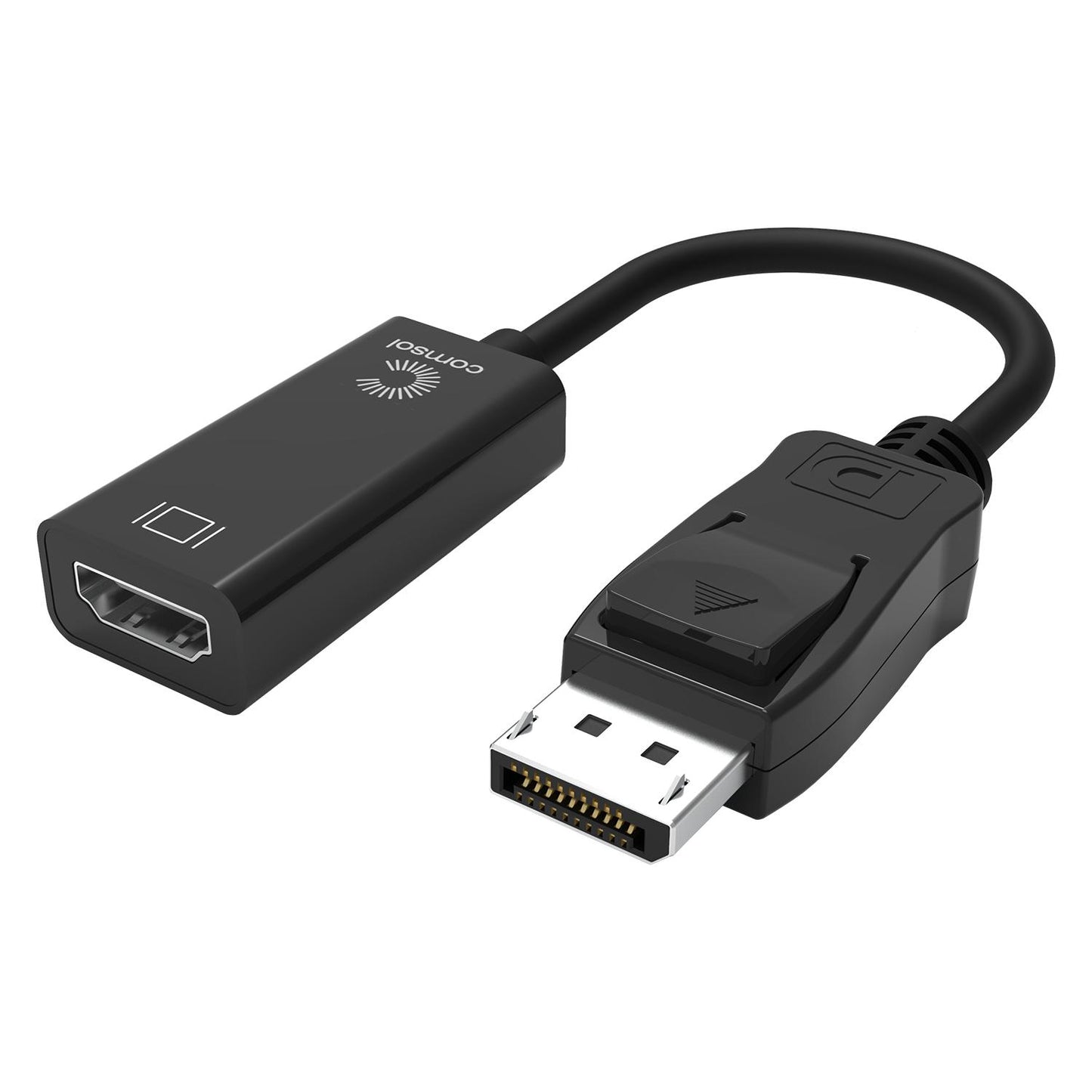 20cm DisplayPort Male to HDMI Female Adapter