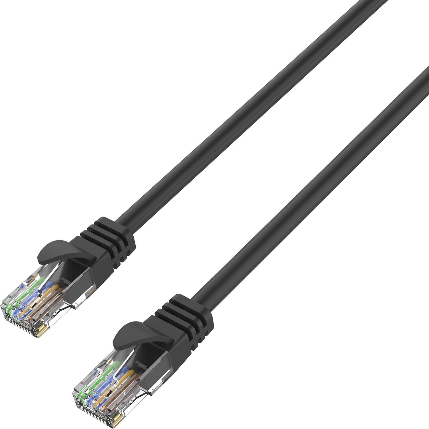 50cm RJ45 Cat 6 Patch Cable - Black