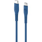 1.2m Super Soft USB-C to Lightning Cable Blue